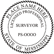 Licensed Professional Surveyor - Mississippi<br>SURV-MS