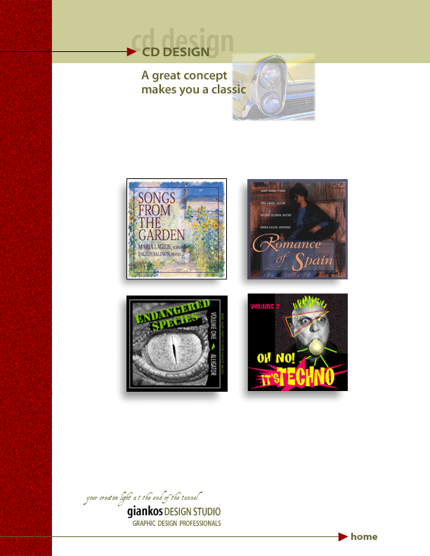 design a cd
