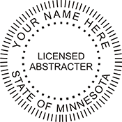 Licensed Abstracter - Minnesota<br>ABSTRACT-MN