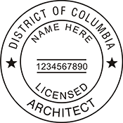 Architect - District of Columbia<br>ARCH-DC