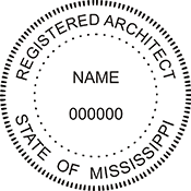 Architect - Mississippi<br>ARCH-MS