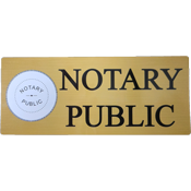 DECAL-NP - Notary Public Decal