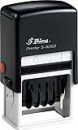 S-826D 5 in 1 Self-Inking Message & Date Stamp