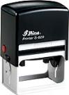 S-829 Custom Self-Inking Rubber Stamp<BR>Impression Area: 1-9/16" x 2-1/2"