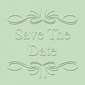 Save The Date Embosser 001
