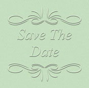 Save The Date Embosser 002