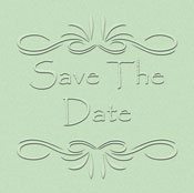 Save The Date Embosser 004