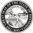 SS-MN - State Seal - Minnesota<br>SS-MN