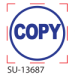 Small "COPY"<BR>Title Stamp