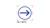 SU-13673 - Small "ARROW"<BR>Title Stamp