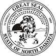 State+Seal+-+North+Dakota%3cbr%3eSS-ND